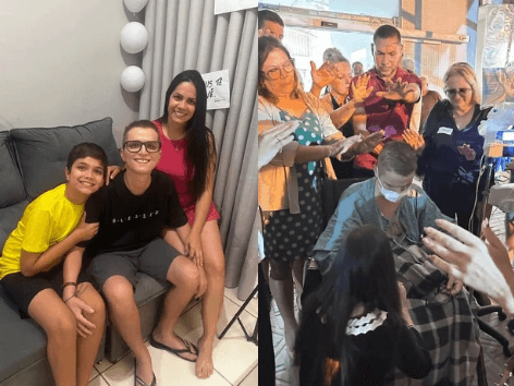 “Médicos deram 4 semanas de vida e estou há 4 meses internado”, pai de família relata câncer raro