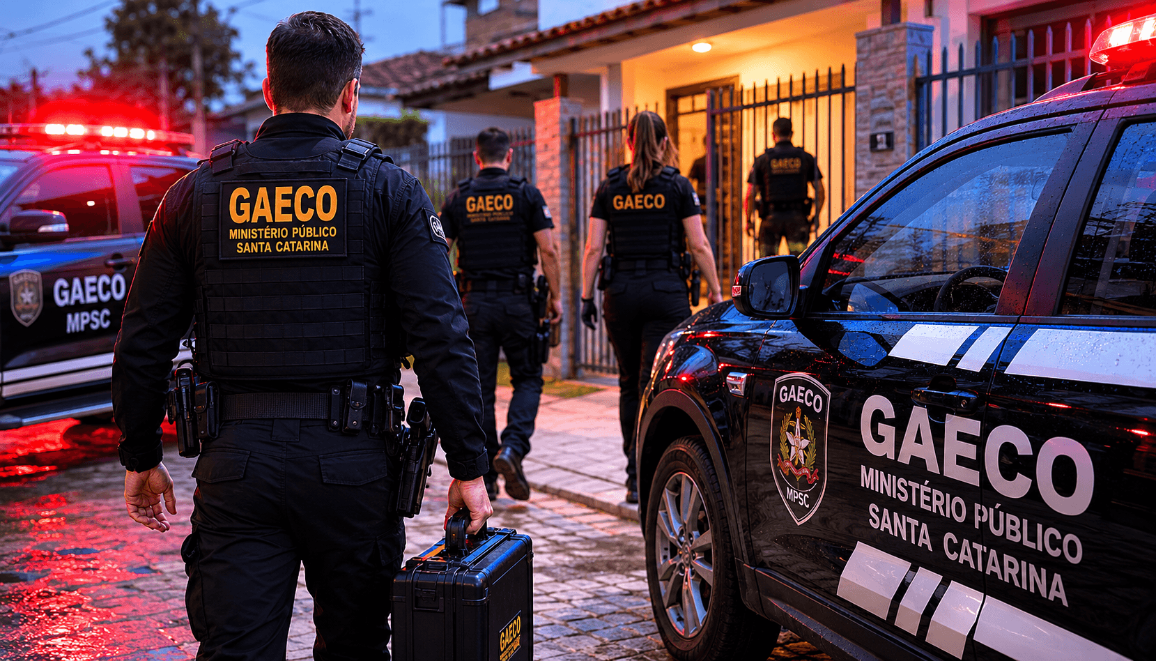 GAECO faz operação contra suspeito de abuso sexual infantil e cumpre mandados em Taió