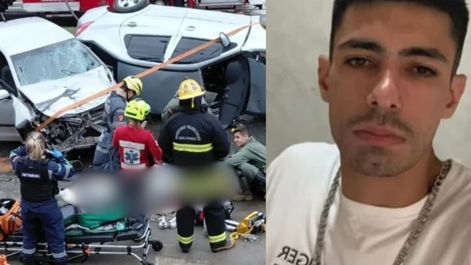 Identificado jovem de 28 anos que morreu em grave acidente em Joinville
