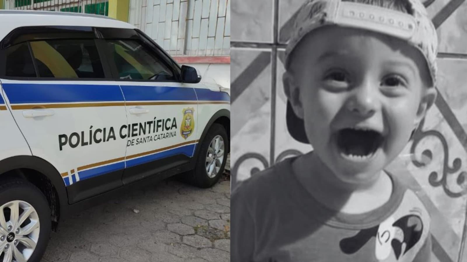 Identificado menino de 1 ano que morreu após ser atropelado pelo pai em SC