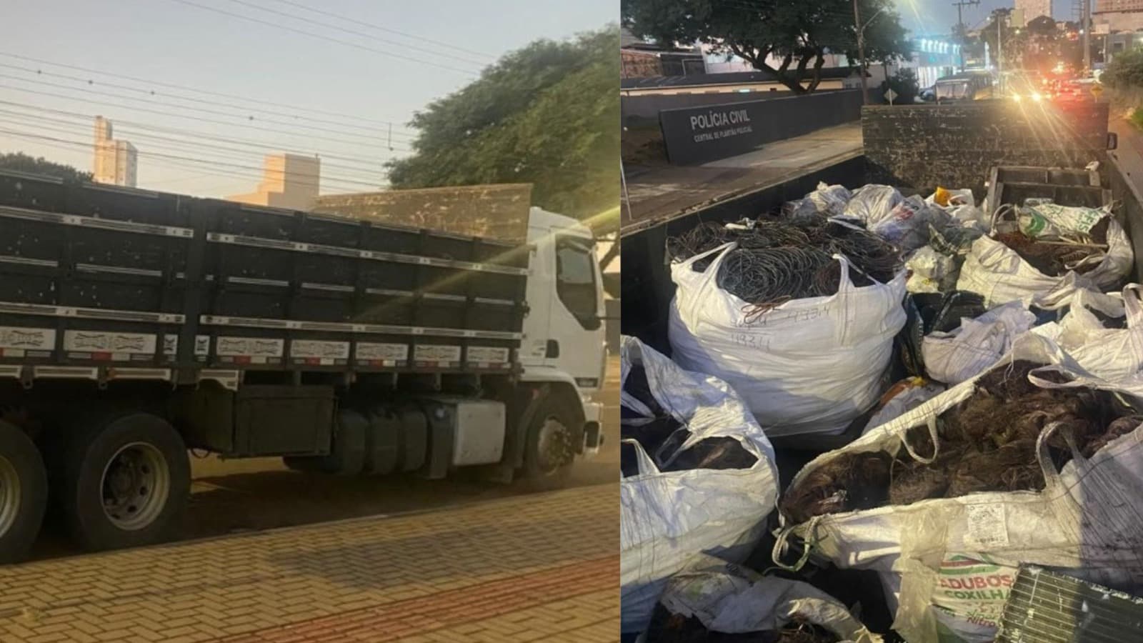 Motorista não explica origem de carga e acaba detido com toneladas de cobre em SC