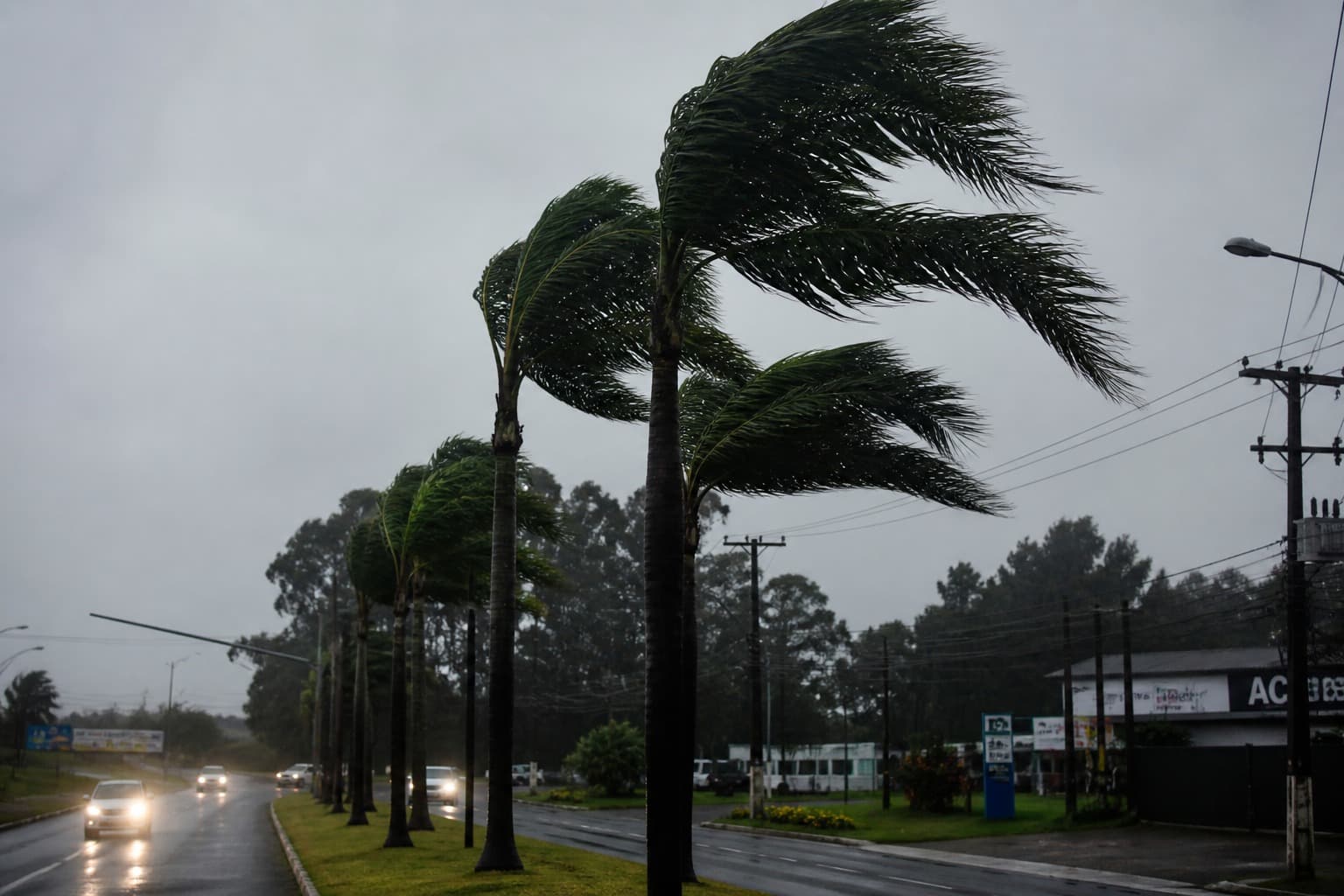 Ventos de até 65 km/h colocam SC em alerta nesta quinta-feira