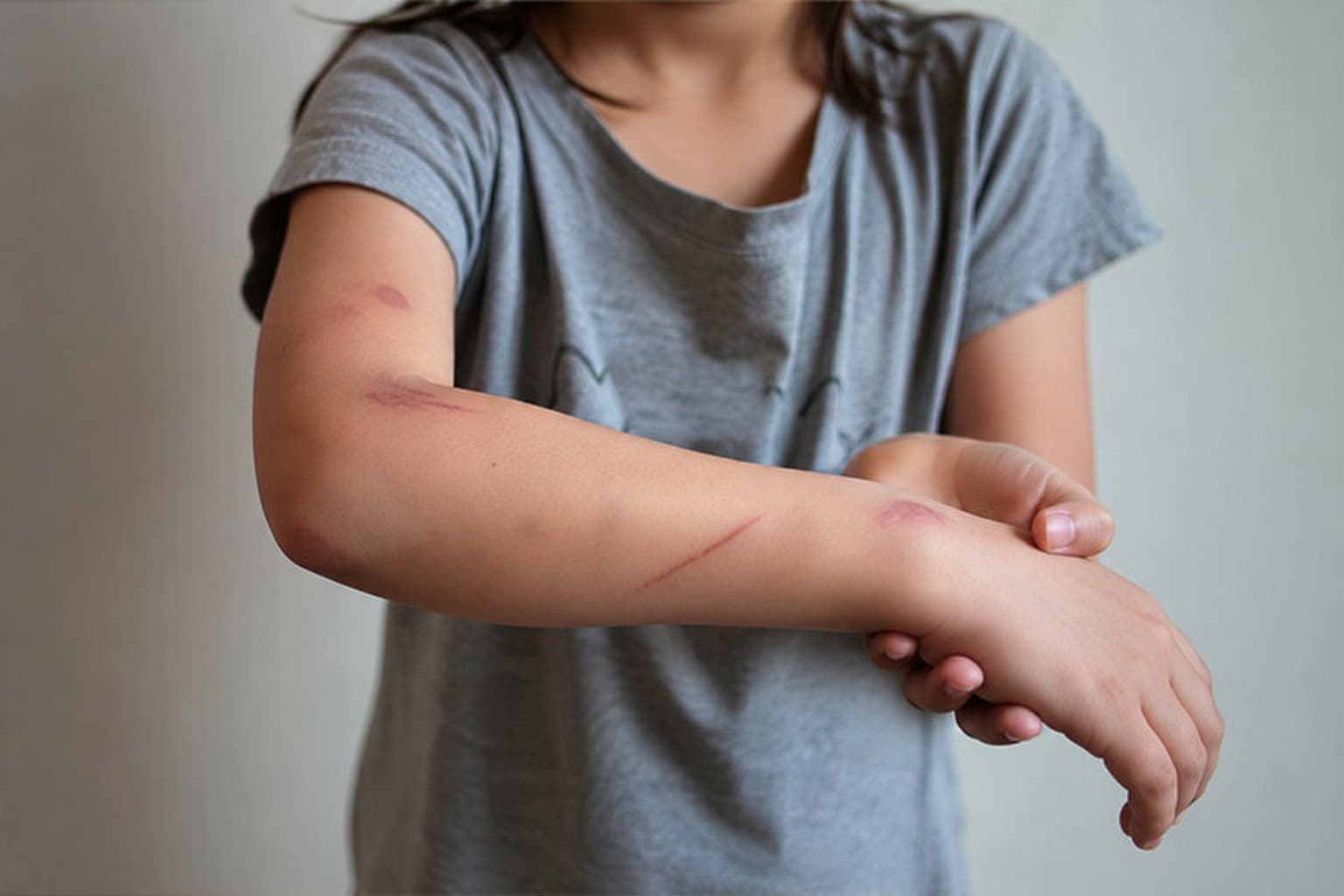 Mãe é acusada de torturar filha com colher quente como castigo em SC