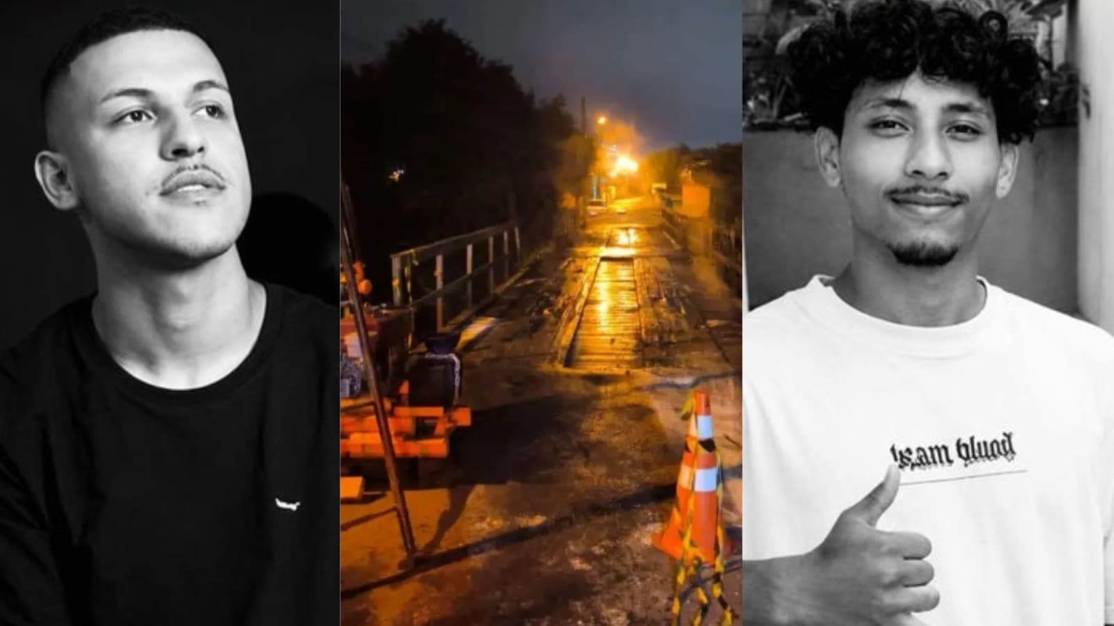 Homem diz ter incendiado ponte em protesto após acidente que matou dois jovens em SC