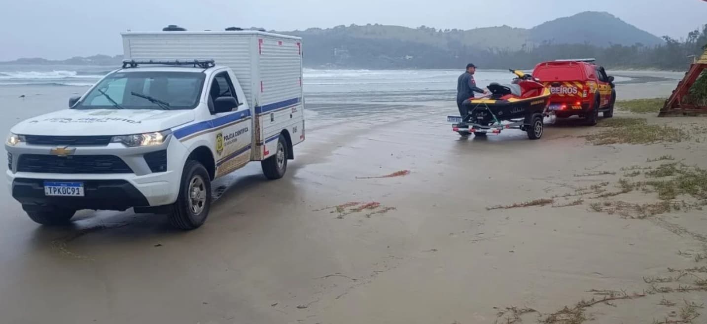Corpo de idoso é encontrado em costão de difícil acesso no litoral de SC