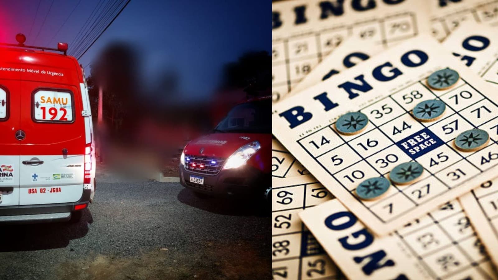 Idosa desaparece durante bingo e é encontrada morta em banheiro em SC