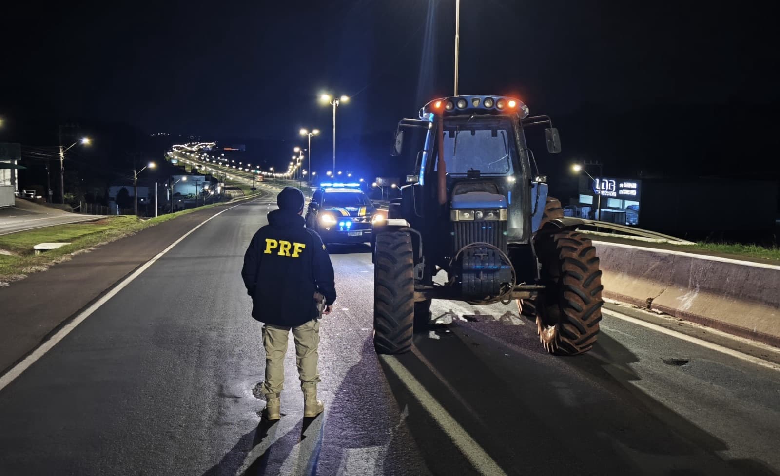 Homem é preso após furtar trator do patrão e rodar por dois dias até Chapecó