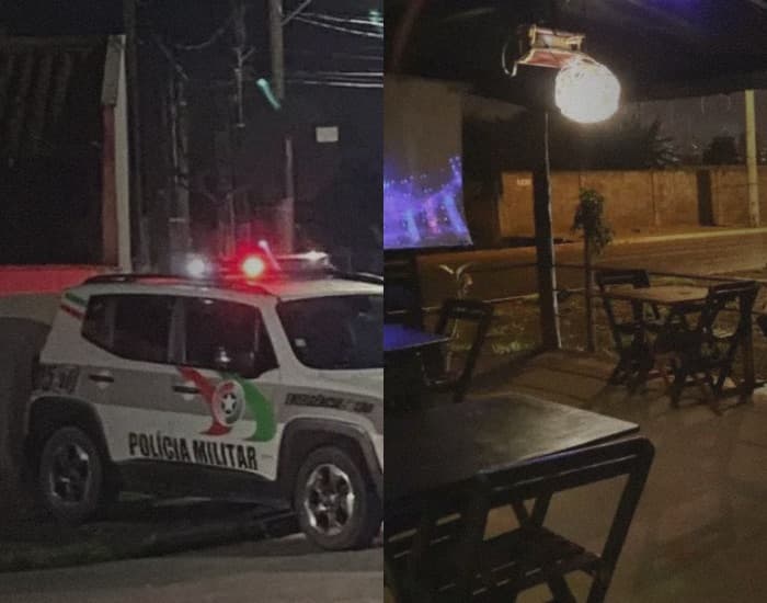 Homem é baleado no abdômen dentro de bar em São José