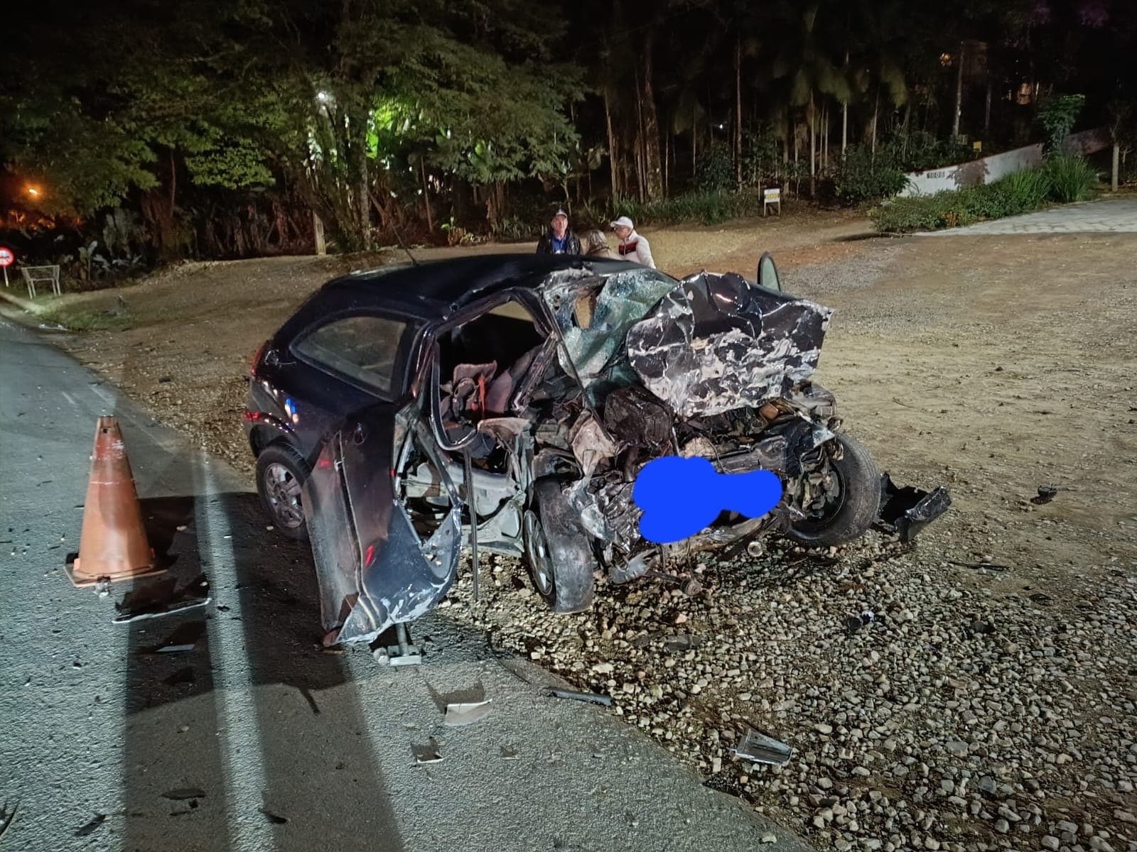 Homem morre e duas pessoas ficam gravemente feridas após colisão frontal na BR-470 em Apiúna