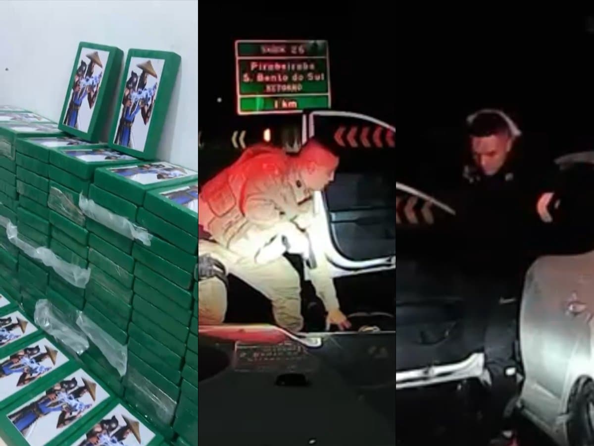PMSC causa prejuízo milionário ao tráfico e prende traficantes com 140 kg de cocaína em Joinville