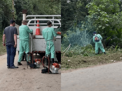 Projeto em Blumenau coloca 25 detentos para trabalhar na limpeza de espaços públicos