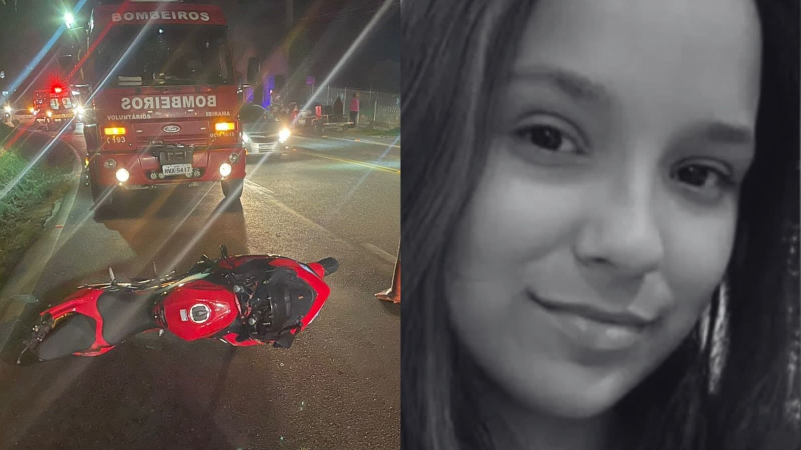 Jovem de 20 anos morre após motocicleta derrapar em mancha de óleo e atingir dois carros em SC