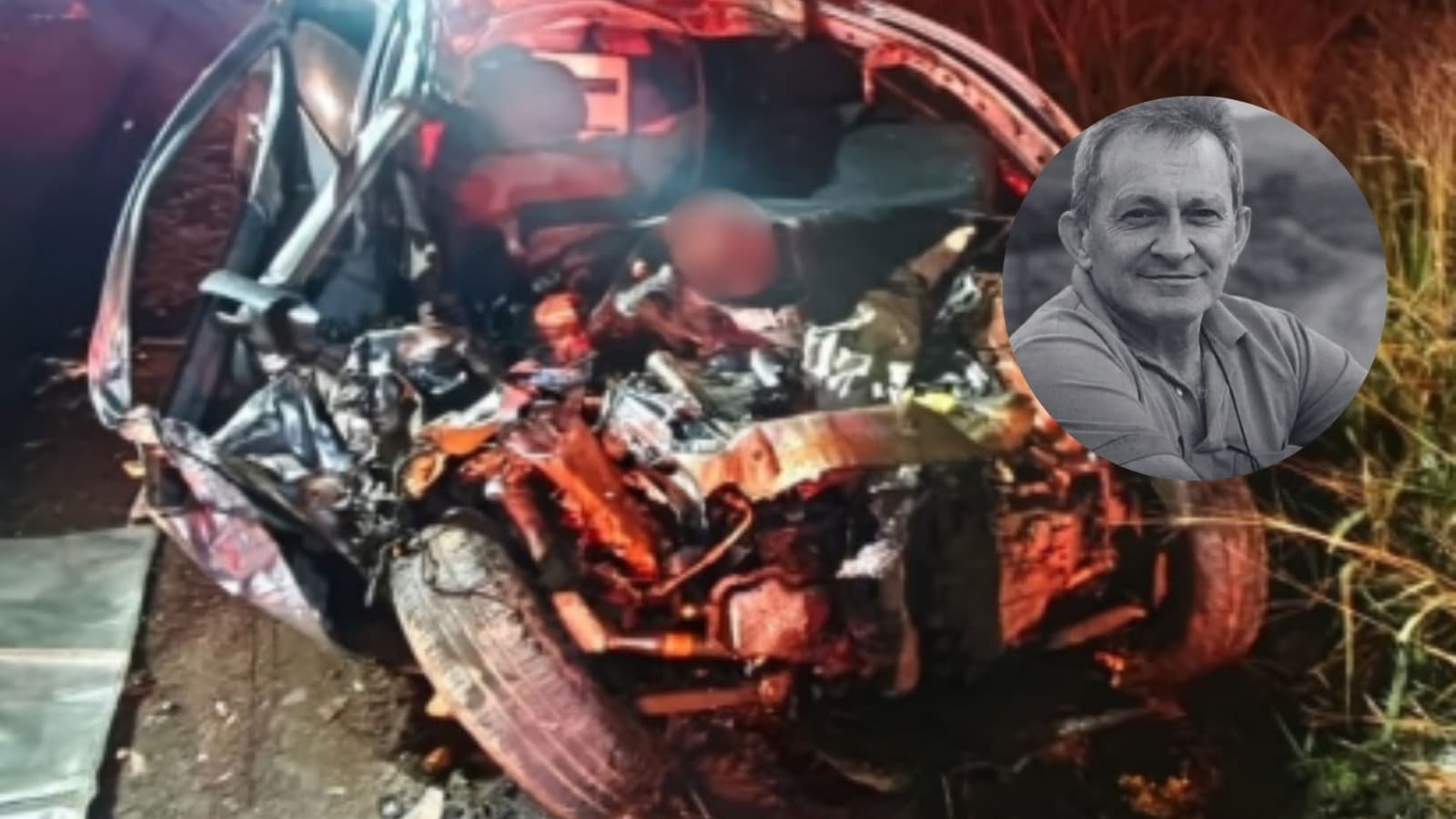 Identificado idoso que morreu em colisão frontal entre carro e caminhão em SC