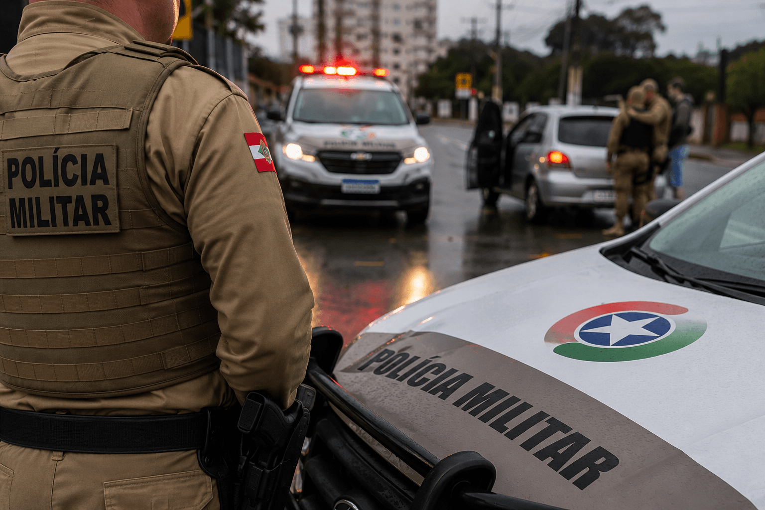 Mulher é atacada a facadas pelo ex-companheiro e suspeito é preso em SC