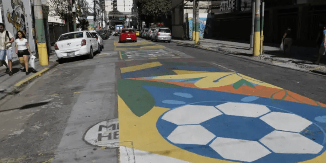 Pinturas em vias públicas não serão permitidas durante a Copa do Mundo em Florianópolis
