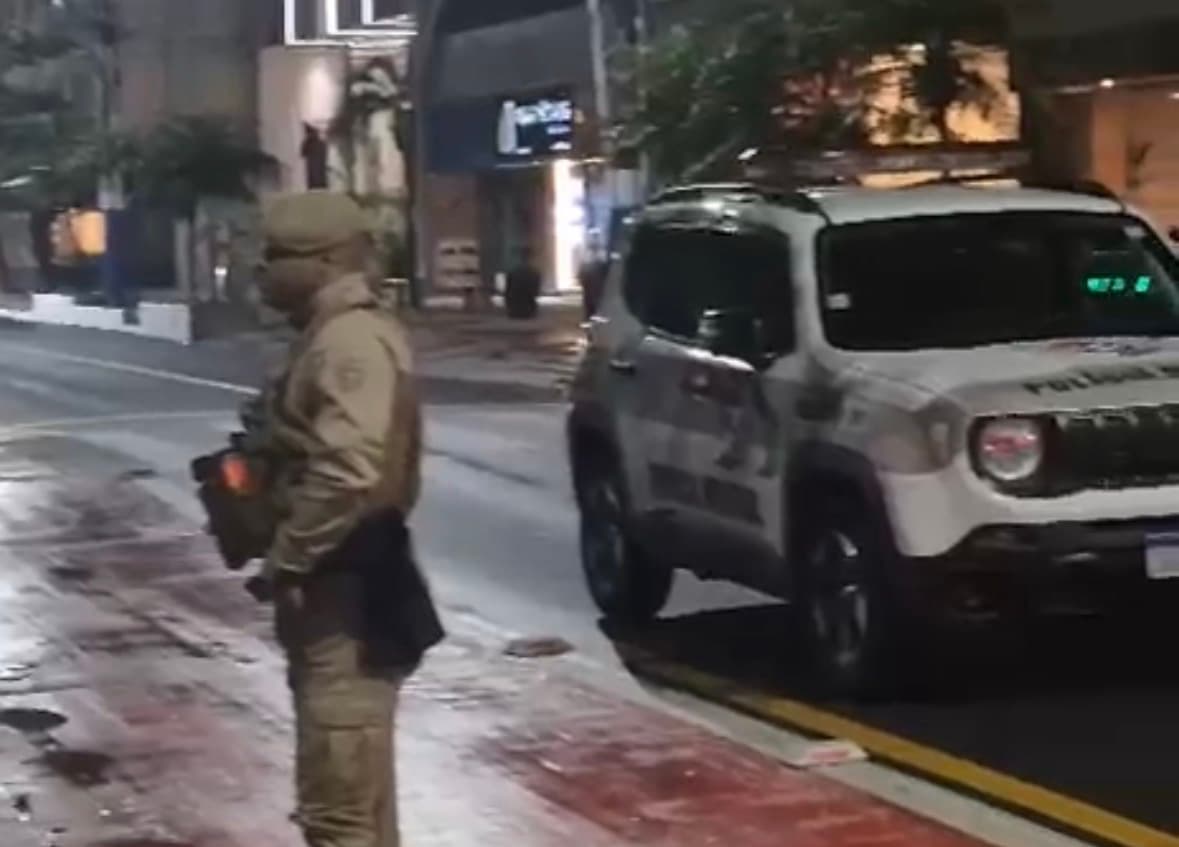Operação reforça policiamento durante a madrugada em Balneário Camboriú