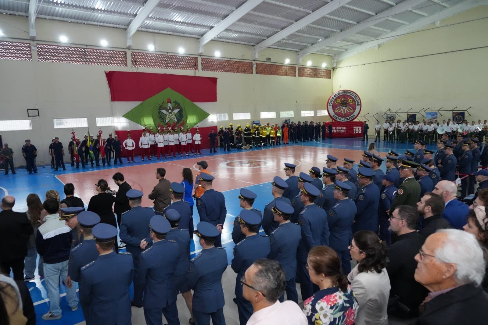 CBMSC celebra 23 anos de emancipação com promoções e anúncio de 56 novos caminhões