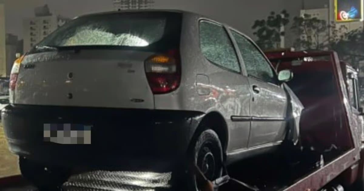 Motorista com sinais de embriaguez bate em viatura da Polícia Científica em Balneário Camboriú