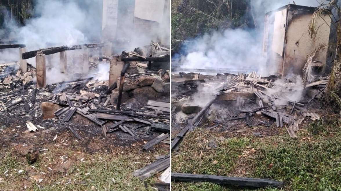 Homem é suspeito de provocar incêndio em residência em Florianópolis durante surto