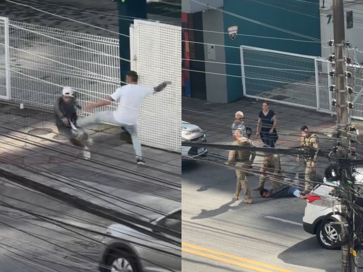 Criminoso tenta dar fuga da PMSC, mas não contava com a reação de morador em Florianópolis