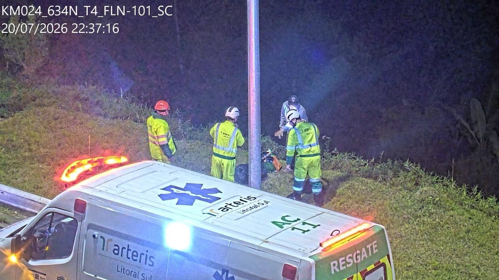 Furto de cabos dispara e compromete segurança em rodovias da Arteris Litoral Sul