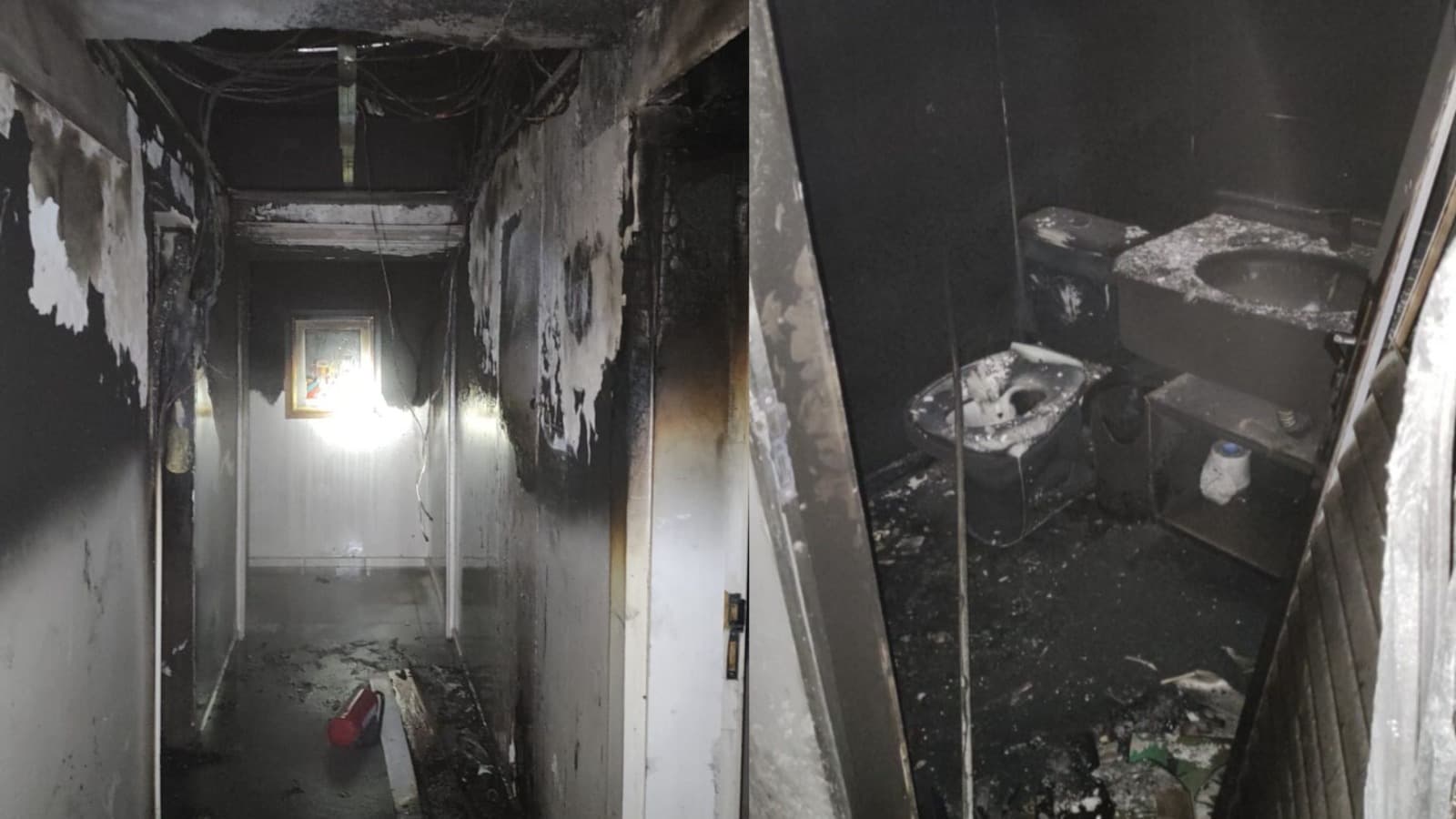 Hóspede pula sobre telhado para fugir de incêndio em hotel de sete andares no Centro de Chapecó