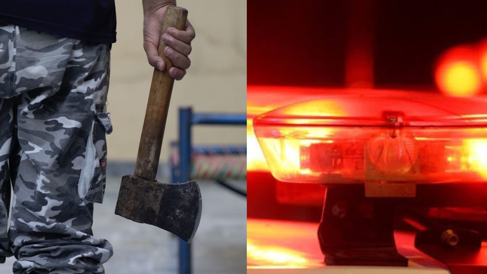 Dupla tenta invadir casa com escada, morador reage com machado e deixa um ferido em Chapecó