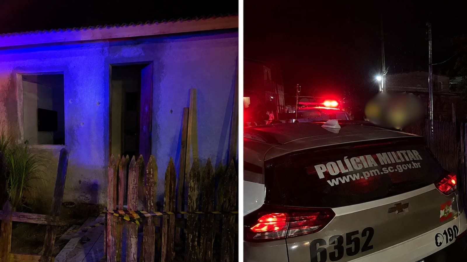 Perseguido após conhecer mulher em baile, jovem tem casa invadida e é baleado em SC