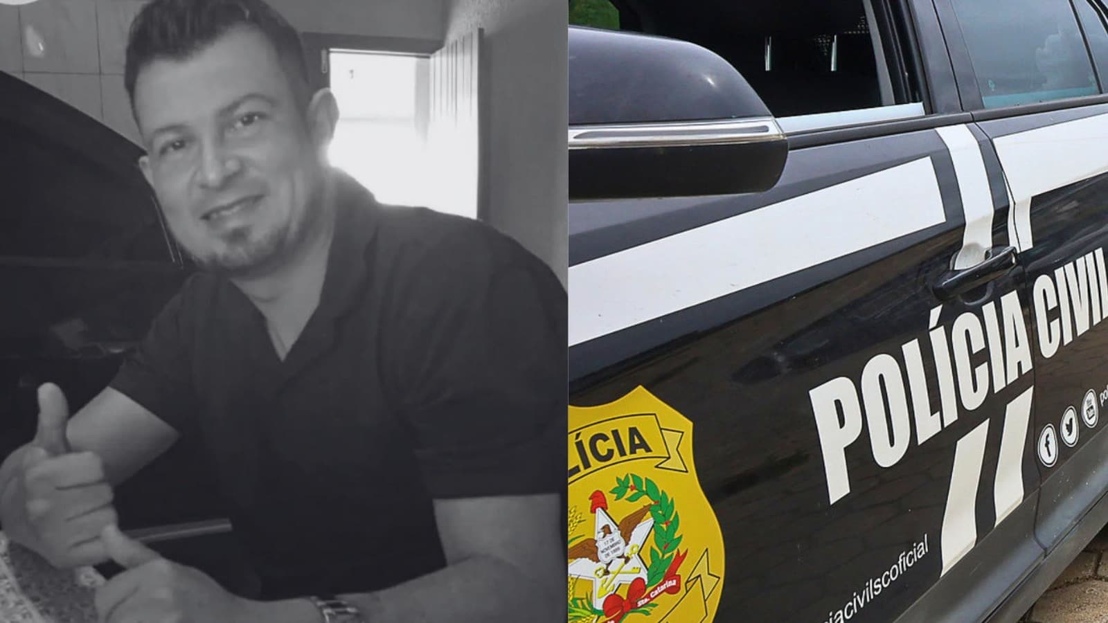 Foi mal súbito ou o mataram? Marcas no rosto de homem achado morto entre cadeiras intrigam a polícia em SC