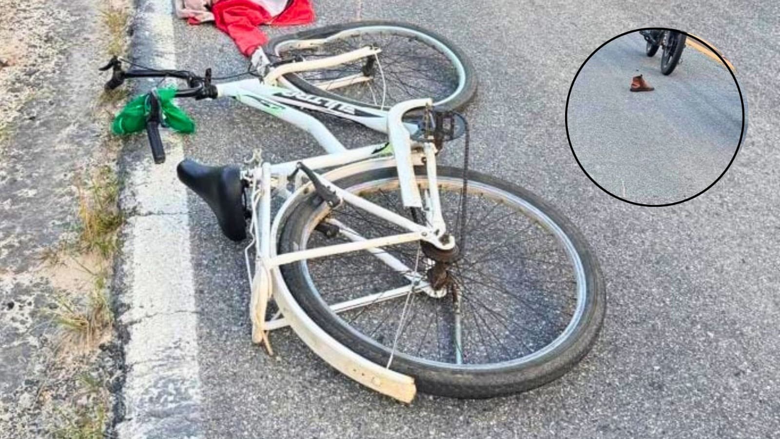 Motorista faz teste do bafômetro após atropelar e matar ciclista na SC-415, em São Francisco do Sul