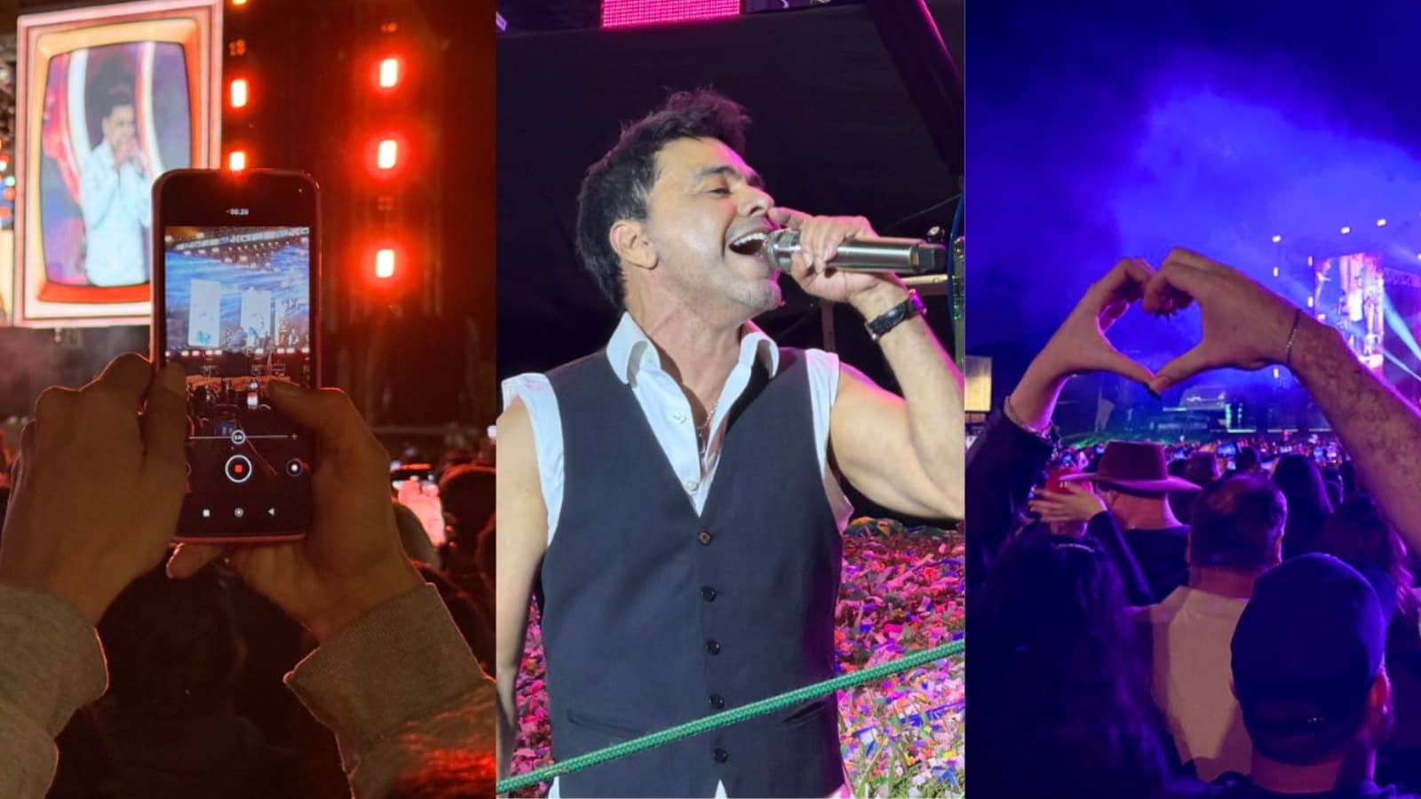 De “É o Amor” a “Pão de Mel”: Zezé Di Camargo faz 30 mil cantarem juntos na Festa do Colono de Itajaí