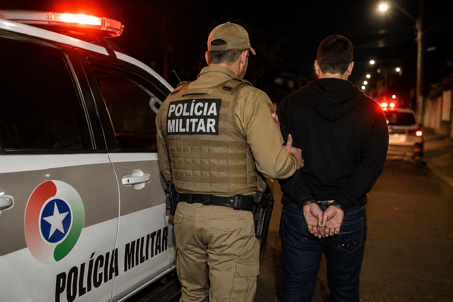 Sobrinho é preso após esfaquear o próprio tio durante briga familiar em SC