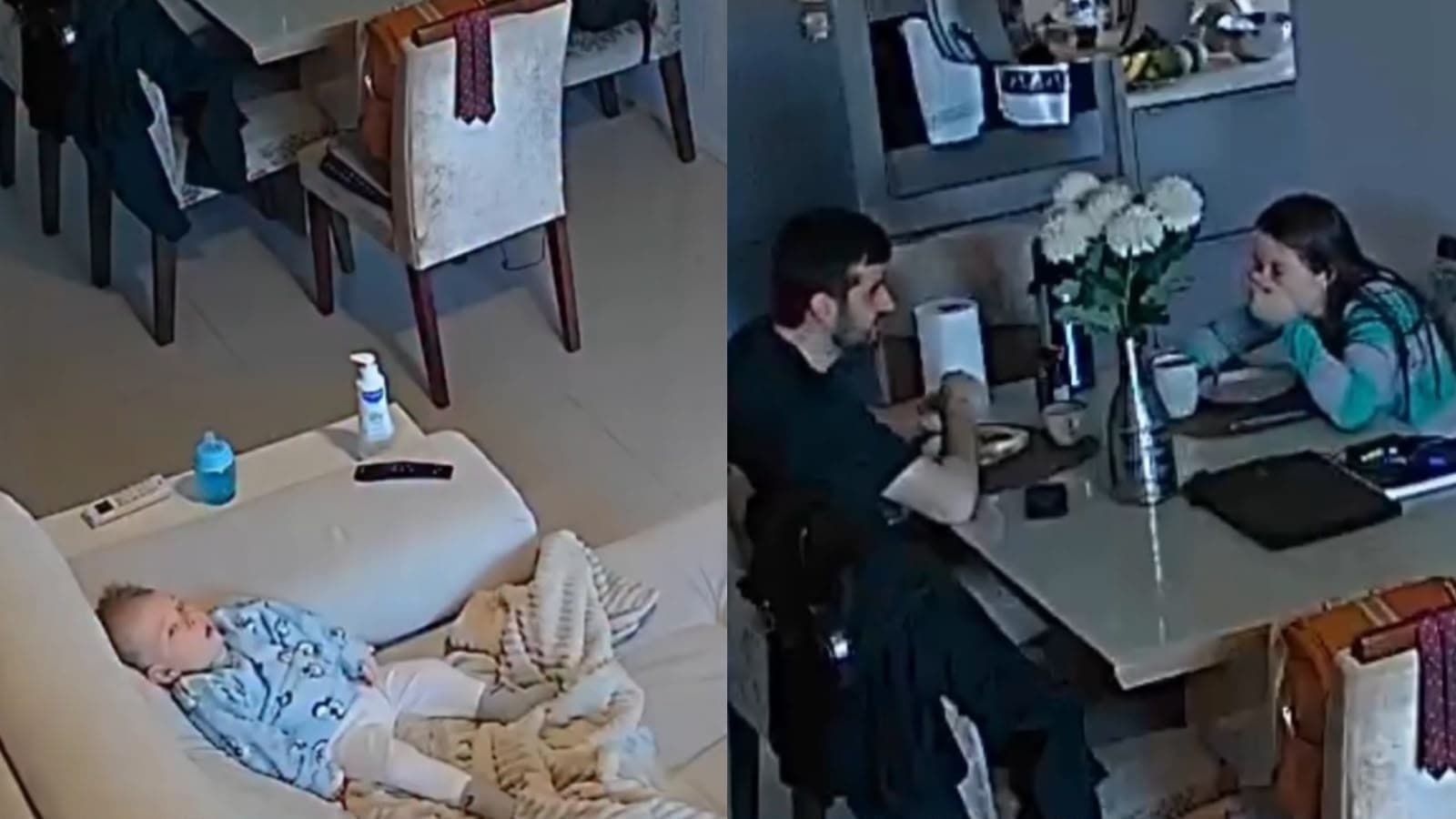 “Quem quer café?”: resposta inesperada de bebê durante café da manhã em SC encanta as redes