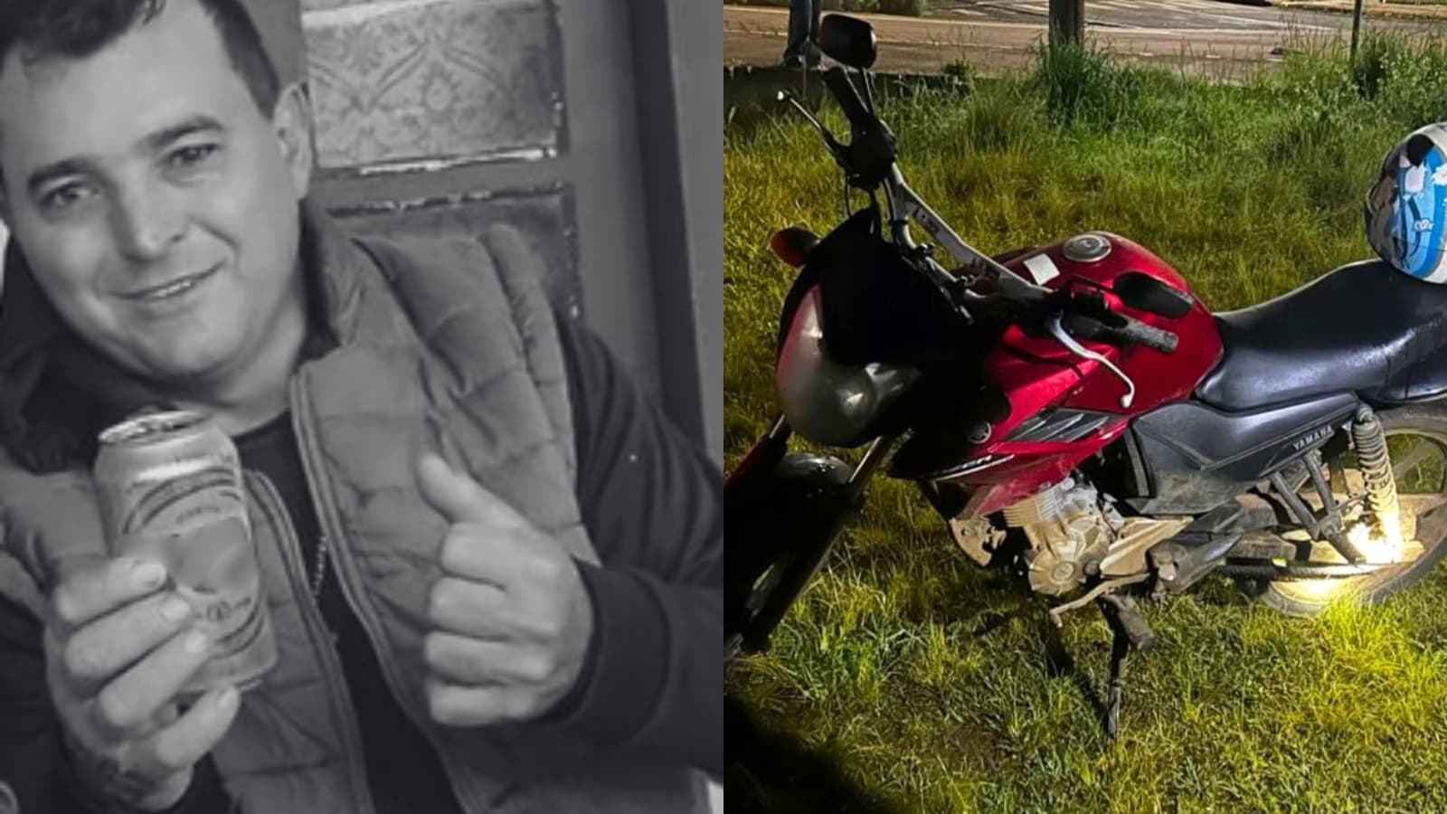 Prestes a completar quatro décadas de vida, motociclista morre após queda no Oeste de SC