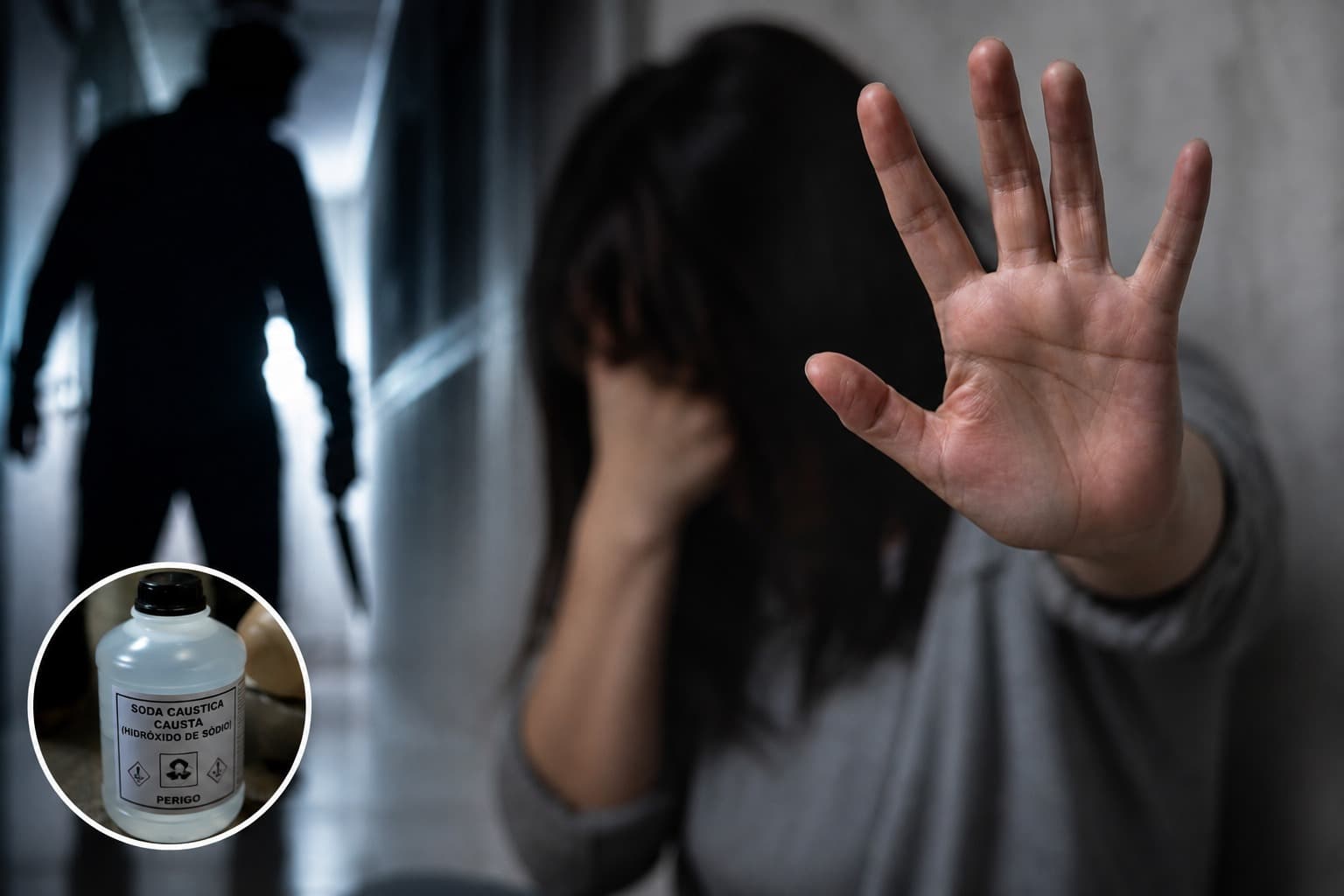 Facada a 0,5 mm da artéria: mulher sobrevive a 5 horas de tortura com soda cáustica e ex pega 37 anos de prisão em SC