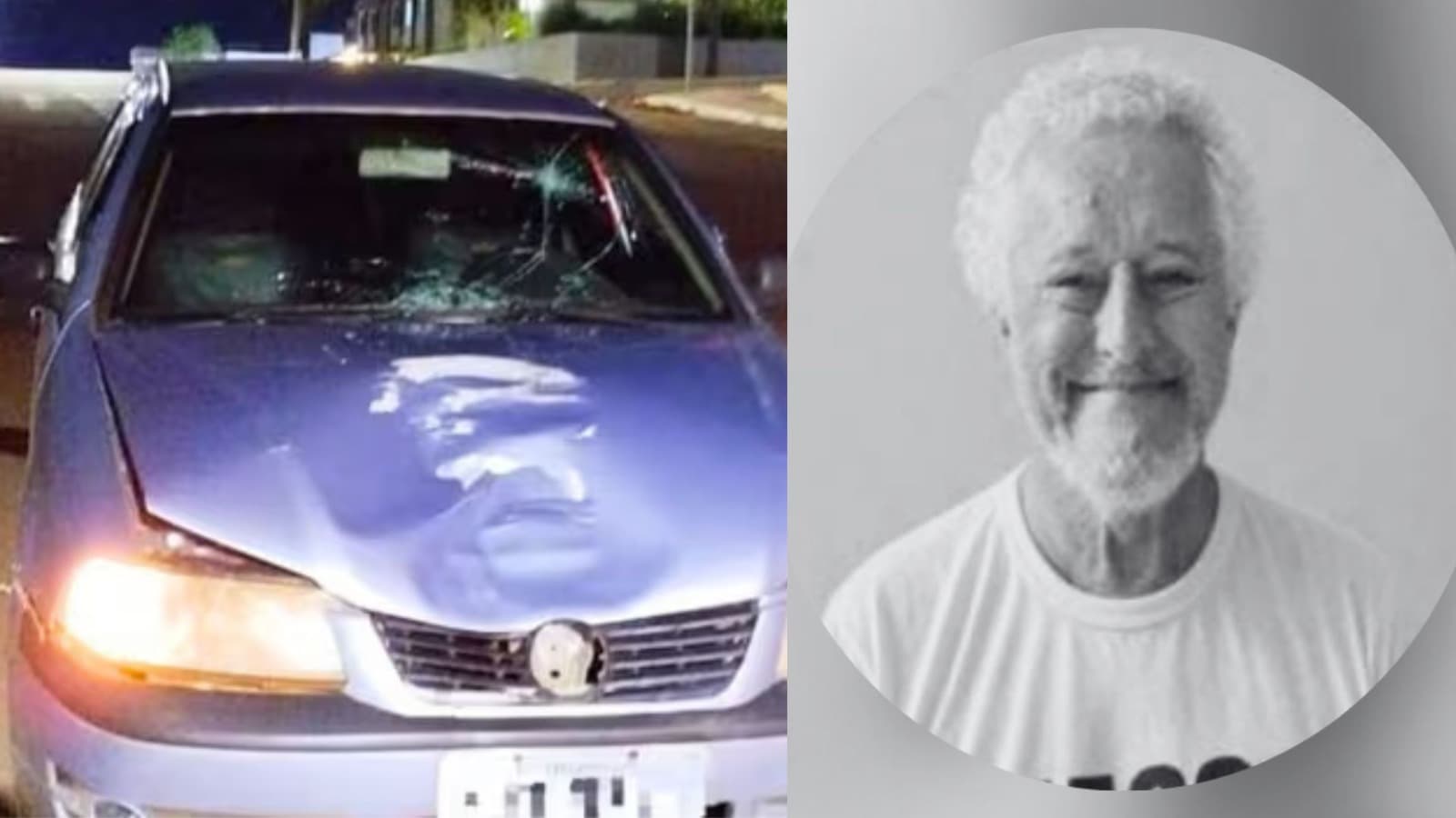 Cidade de SC se despede de idoso identificado após atropelamento; motorista bêbado tentou esconder arma