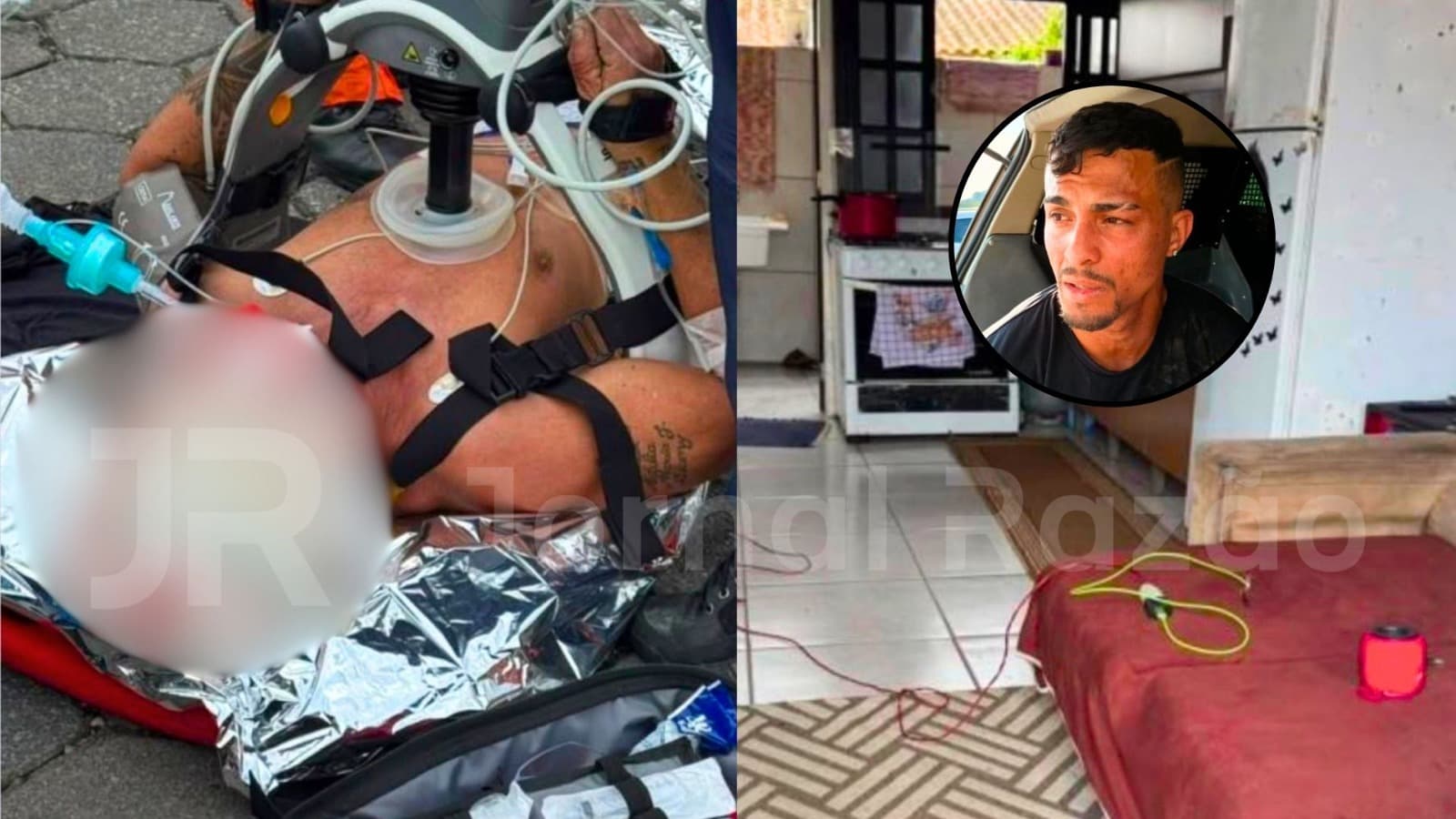 Tiro na cabeça por R$ 800: homem de 37 anos luta pela vida e autor de 25 segue foragido em Gaspar