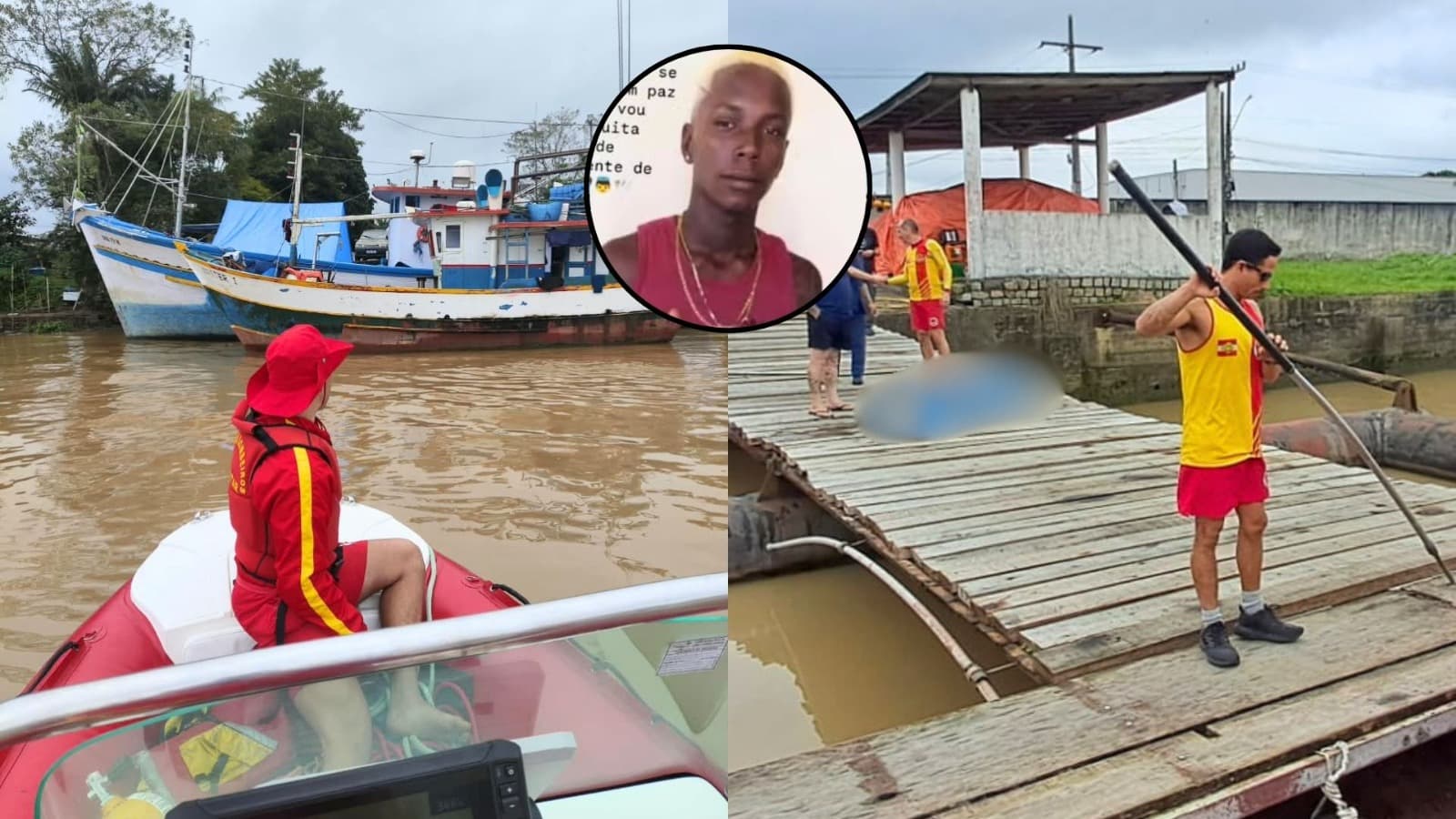 Capixaba que morava há um ano em SC morre ao cair de barco durante churrasco com colegas de pesca