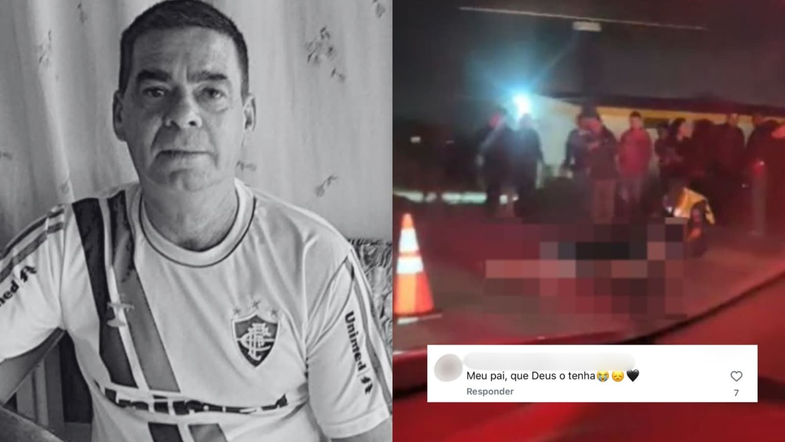 “Meu pai, que Deus o tenha”: ciclista de 61 anos morre atropelado por caminhão na BR-470, em Navegantes