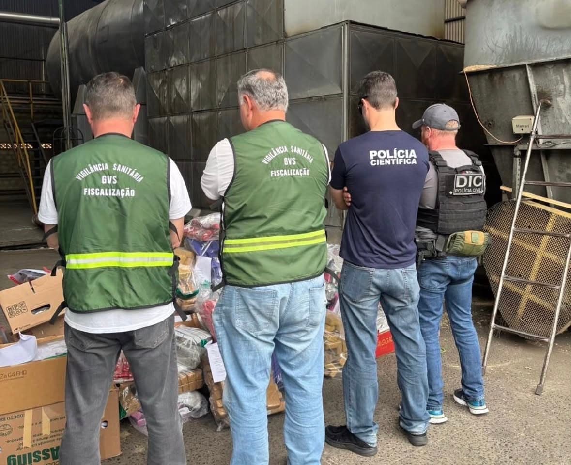 Polícia incinera cerca de 600 kg de drogas apreendidas na Serra de SC