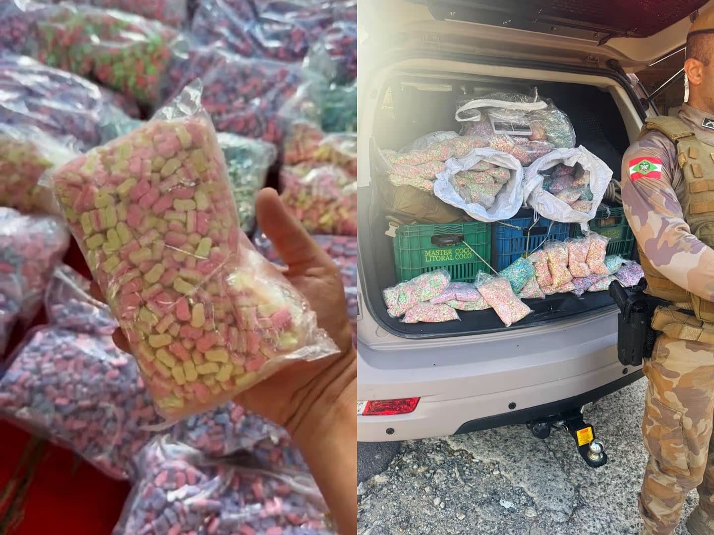 Alexandre Morais reconhece tráfico, mas absolve réu preso com 120 mil comprimidos de ecstasy em SC