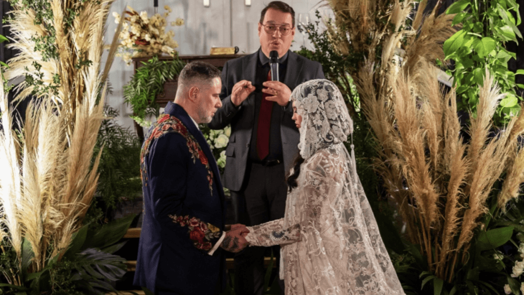 Casamento de Renato e Sarah Ratier no Surreal Park em Camboriú ao som de Gipsy Kings
