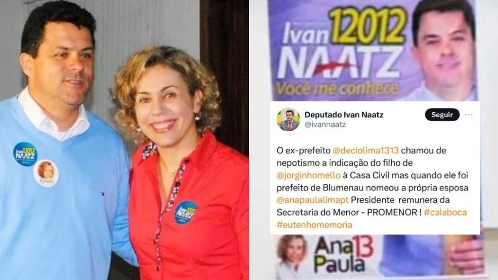 O inusitado ataque de Ivan Naatz para defender Jorginho Mello