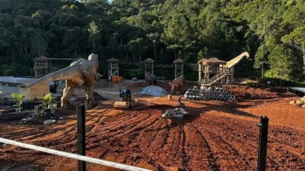 SC terá “Parque dos Dinossauros” gigante com investimento de R$ 60 milhões