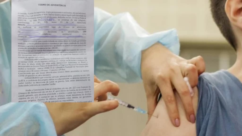 “Multa de R$ 20 mil”: mãe catarinense tem 15 dias para vacinar filha contra a Covid