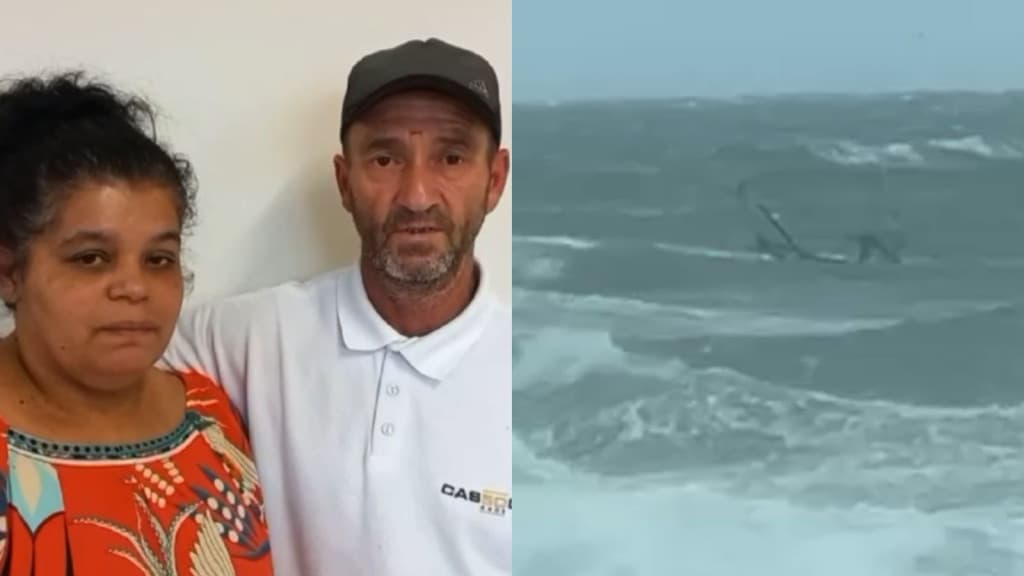 Pescador é salvo de naufrágio e busca ajuda para reconstruir embarcação em SC