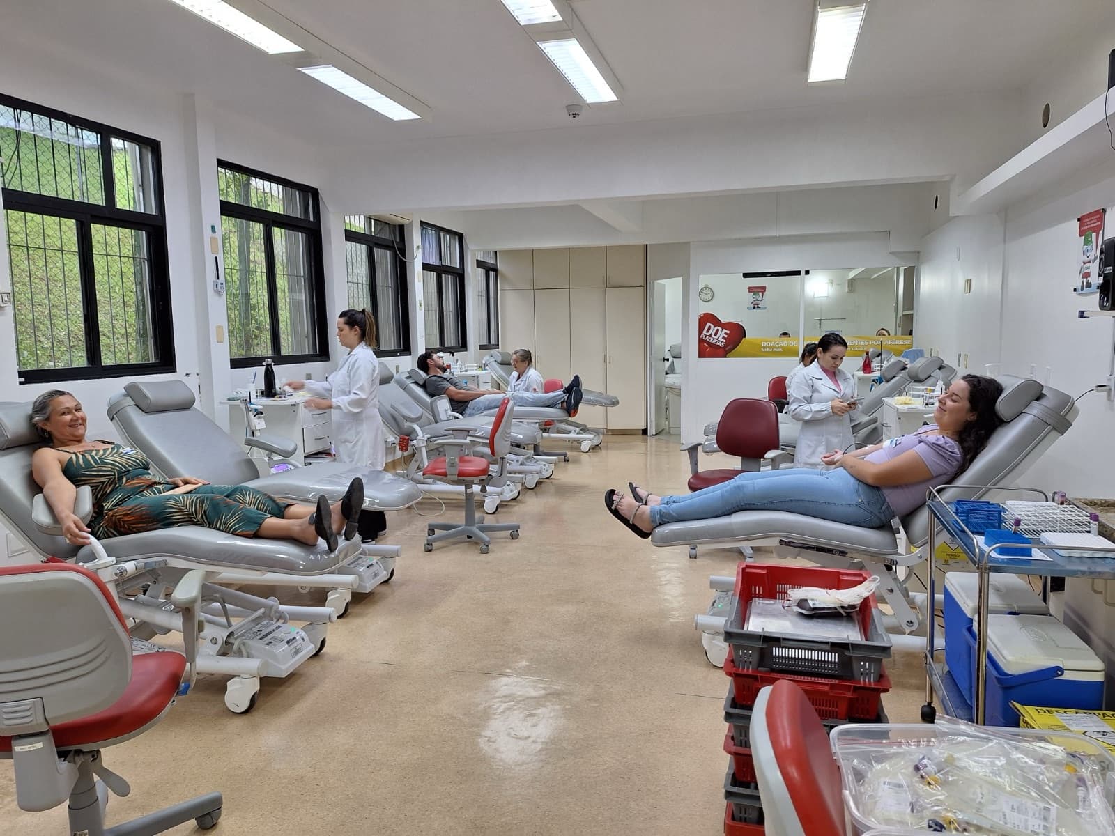 Porto Belo oferece transporte gratuito para doadores de sangue