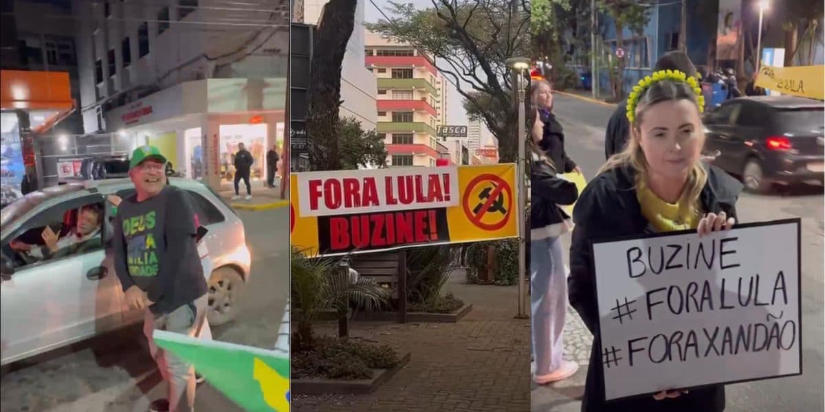 Protestos contra Lula e Alexandre de Moraes tomam as ruas de cidades catarinenses