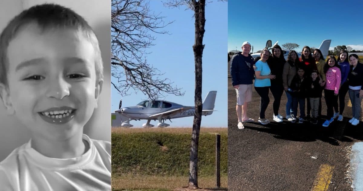 Empresário de SC manda avião para apoiar funcionária após morte do filho de 5 anos