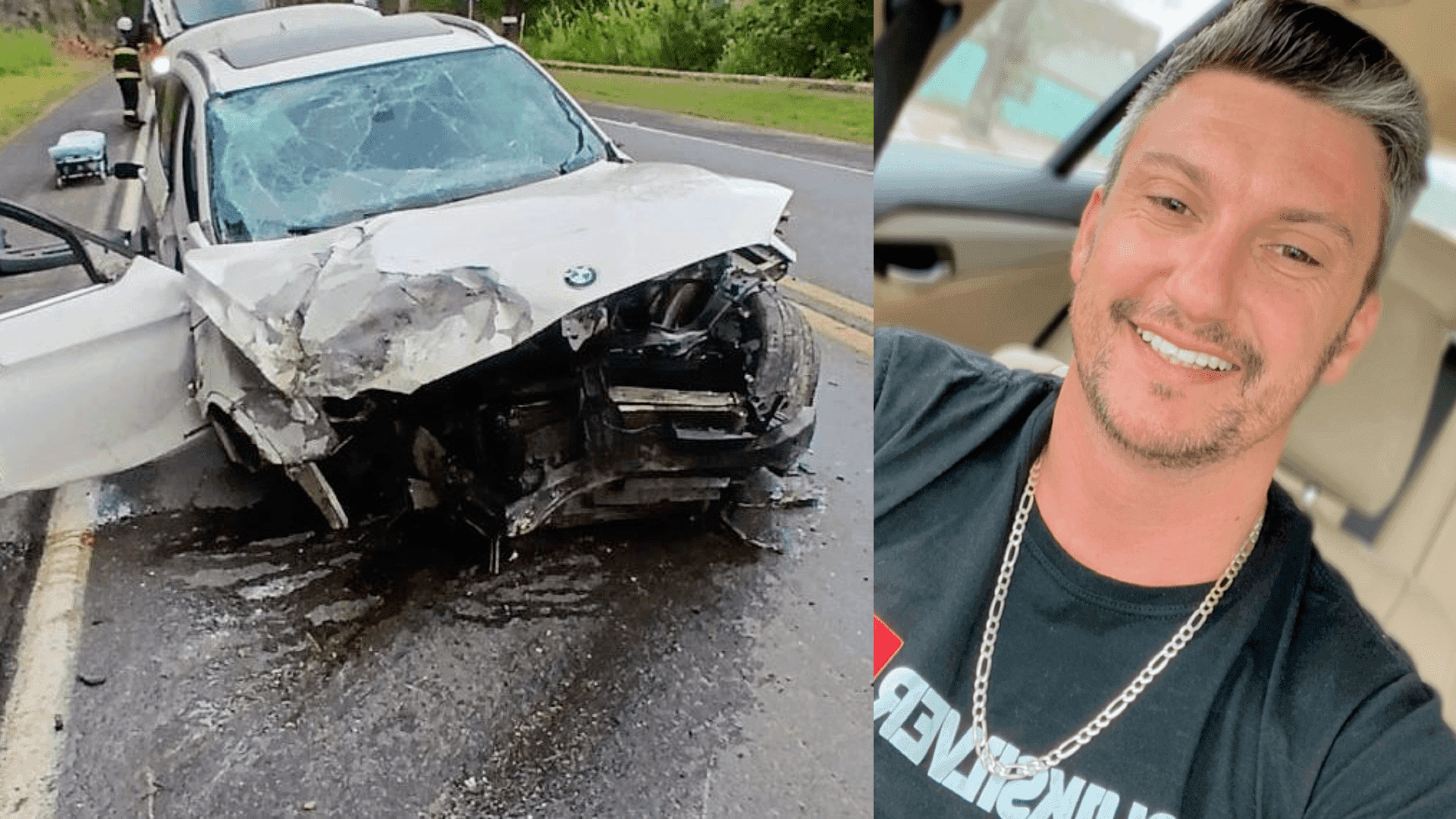 Influenciador “Seco Batateiro” morre em grave acidente na BR-470 em SC